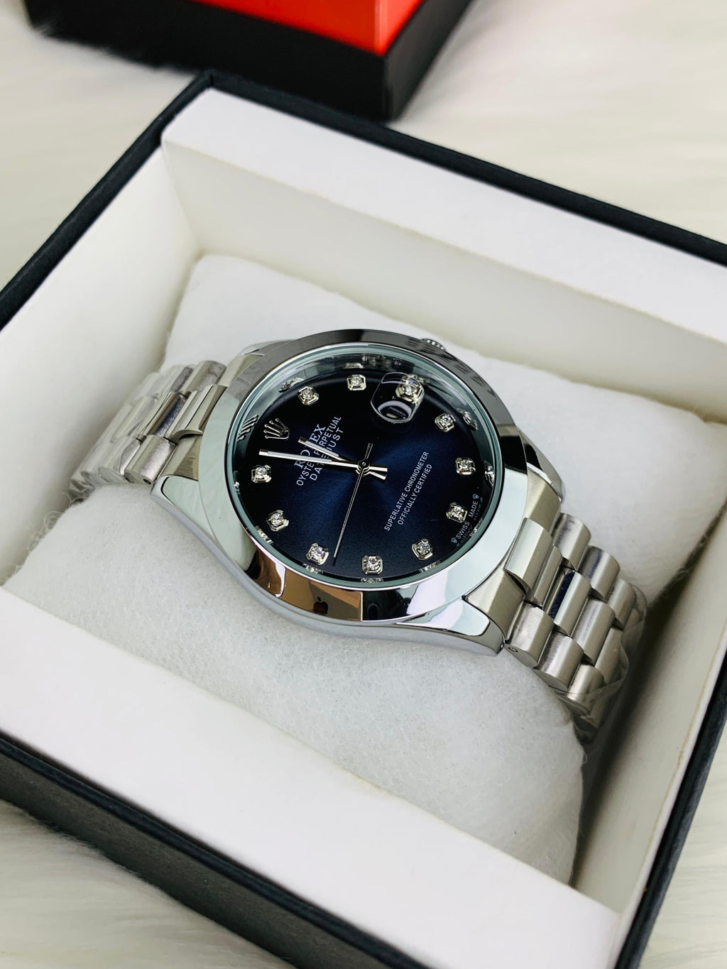 Blue Silver | Date adjustable