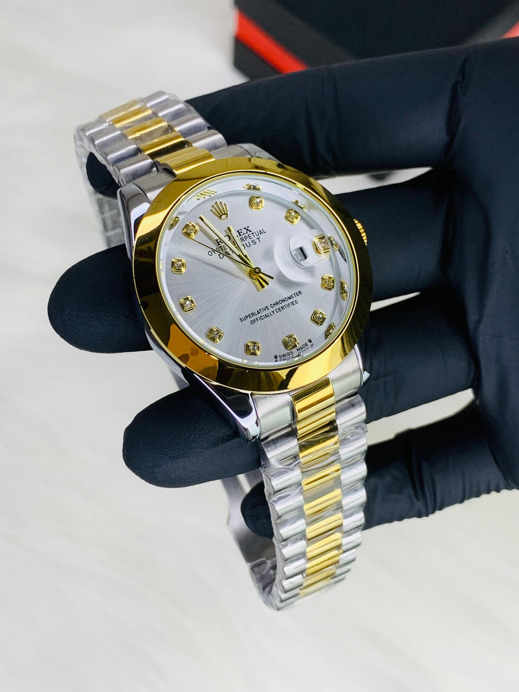 Date Adjustment | Two Tone White