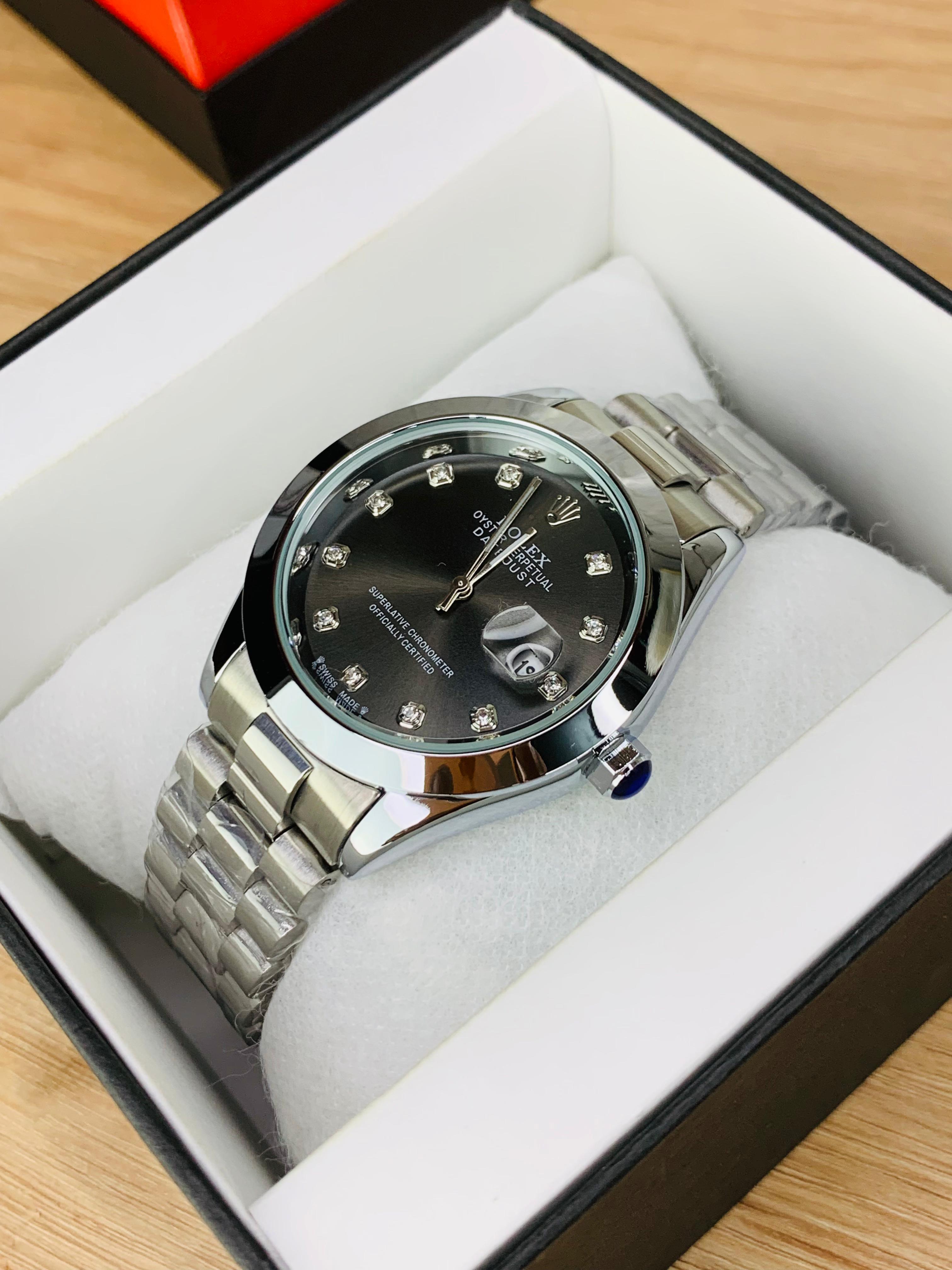 Rolex Silver Black