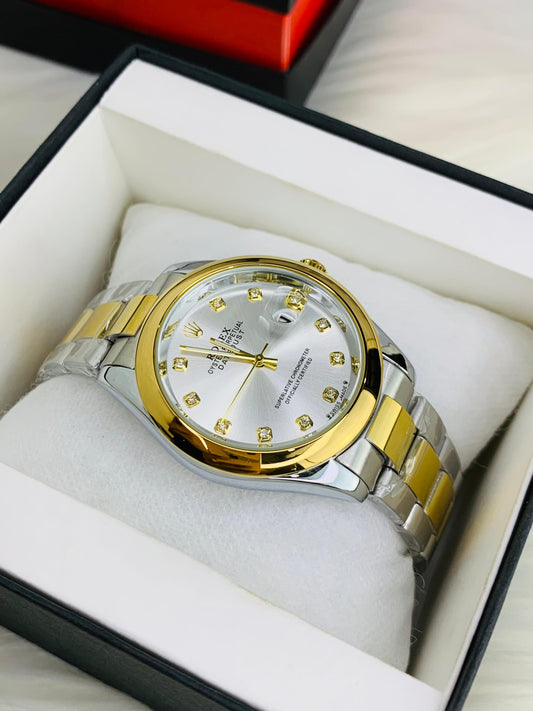 Date Adjustable | Two Tune White Dial