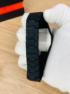 Arabic Dial Black Aura Watch | 45 grams - Fibre Body