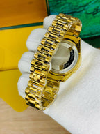 Plain Bezel Golden Colour Model