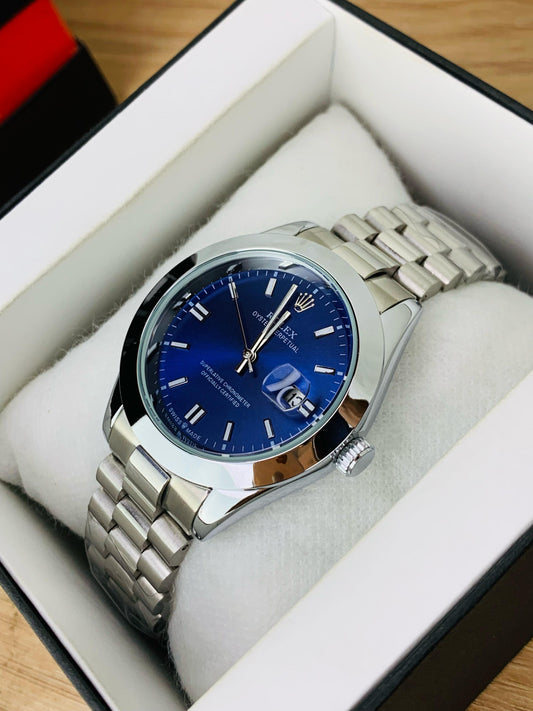 Date Working Steel Chain Watch